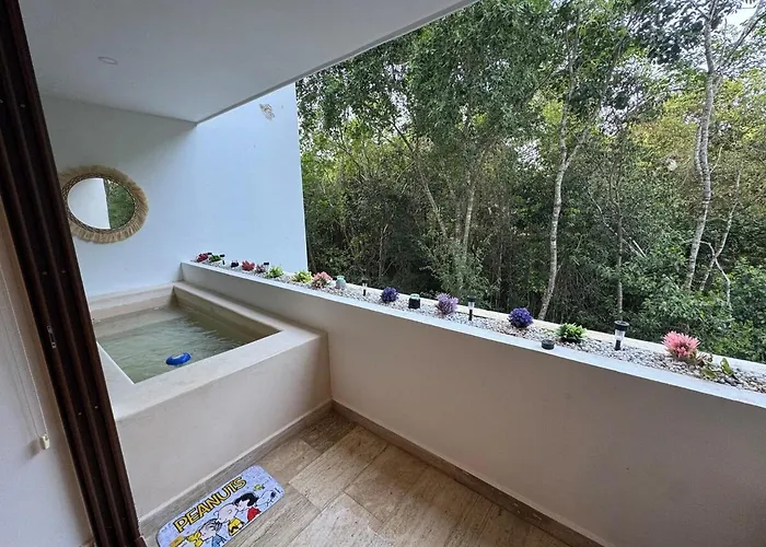 Private Jacuzzi Jungle View In La Veleta Apartamento Tulum