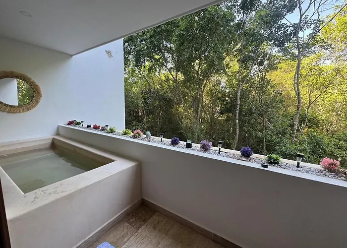 Private Jacuzzi Jungle View In La Veleta Apartamento Tulum